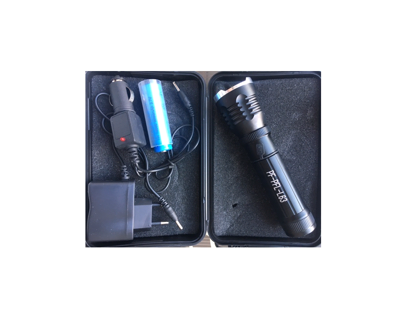 Фонарь ручной аккумуляторный 1 LED PF-PFL-L63