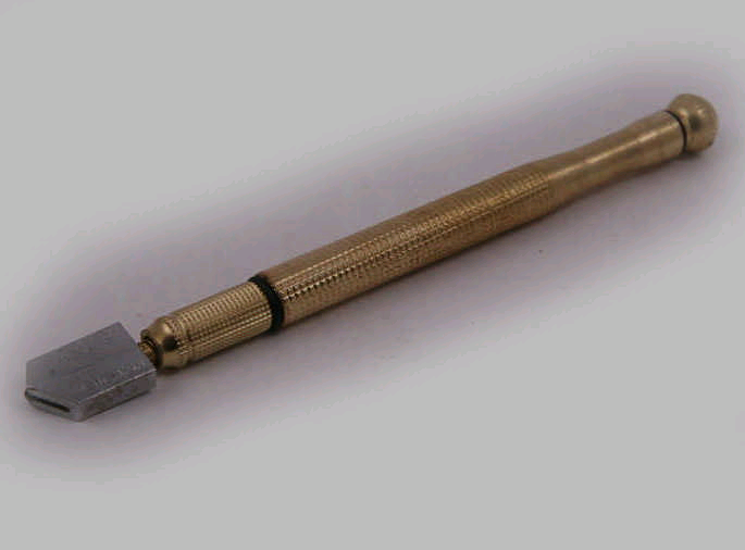Стеклорез роликовый масляный с металлической ручкой PMT-059