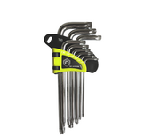 Набор ключей TORX 9 шт CrV длинные Armero