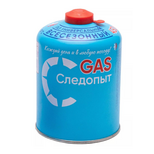 Баллон с газом 450 гр Следопыт всесезонный резьбовой