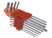 Набор ключей TORX security 9 шт CrV Практик 76121