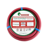 Газовый рукав шланг 9 мм резиновый красный. 10 м 1 кл. DRAGONKIT