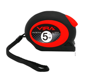 Рулетка 5 м х 25 мм автостоп VIRA