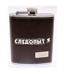 Фляга 240 мл в кож оплете Следопыт-Browny PF-BD-F18
