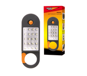 Фонарь кемпинговый ОПТИМУС-mini 1 LED + 20 SMD 3 x AAA карабин