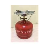 Плита газовая портативная  таганок Дачник Н 1 с баллоном 5 л