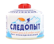 Баллон с газом 230 гр Следопыт всесезонный резьбовой