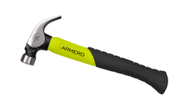 Молоток - гвоздодер 450 фибергласс ARMERO
