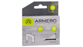 Скобы для степлера тип 53 10 мм ARMERO