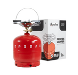 Плита газовая портативная  таганок с баллоном 7,2 л CAMPER CS-007 PROFIRE