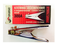 Зажим массы 300 А , коса