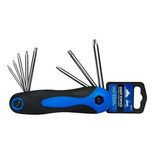 Набор ключей TORX складной VERTEXTOOLS 8 пр.